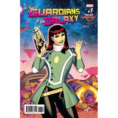 ALL NEW GUARDIANS OF THE GALAXY # 3 ANKA MARY JANE VARIANT