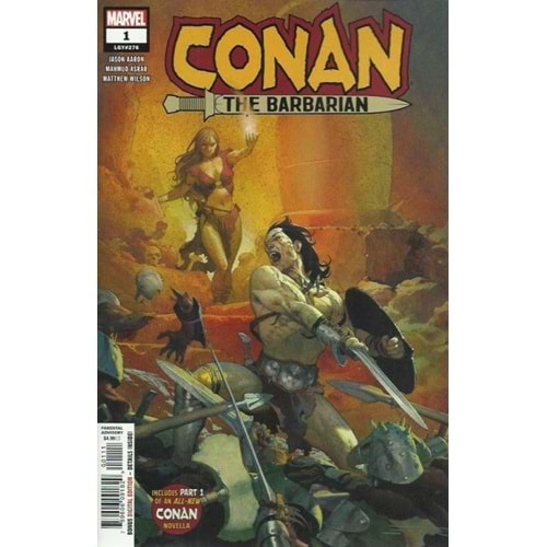 CONAN THE BARBARIAN # 1 RIBIC PREMIERE VARIANT