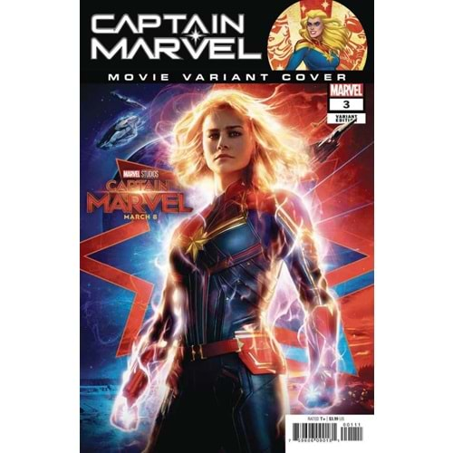 CAPTAIN MARVEL (2019) # 3 MOVIE VARIANT