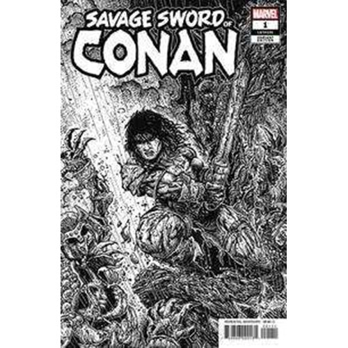 SAVAGE SWORD OF CONAN # 1 1:50 EASTMAN BLACK & WHITE VARIANT