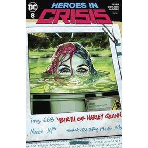 Heroes In Crisis # 8 Variant