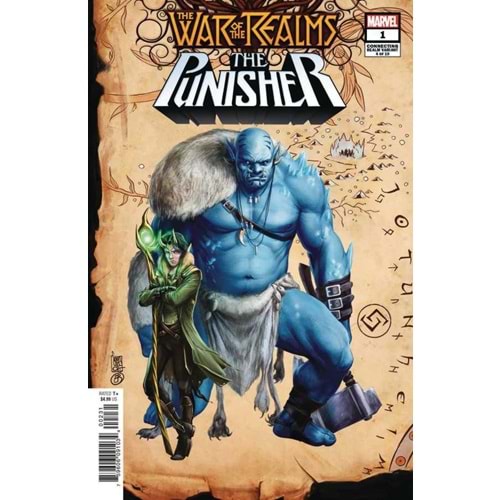 WAR OF THE REALMS PUNISHER # 1 CAMUNCOLI CONNECTING REALM VARIANT