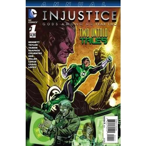 INJUSTICE GODS AMONG US YEAR TWO ANNUAL # 1