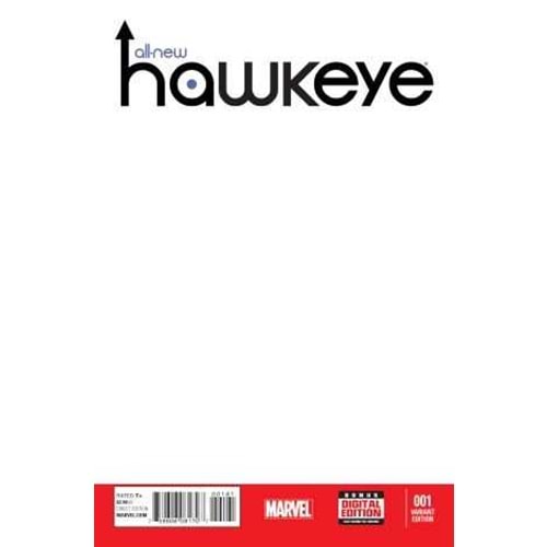 ALL NEW HAWKEYE (2015 FIRST SERIES) # 1 BLANK VARIANT