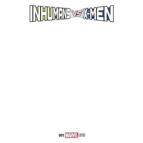 Inhumans vs X-Men # 1 Blank Variant