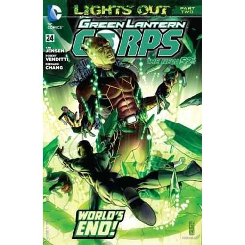 GREEN LANTERN CORPS (2011) # 24