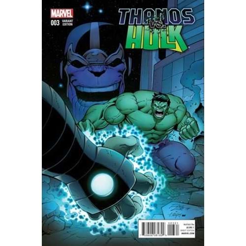 THANOS VS HULK # 3 1:25 LIM VARIANT