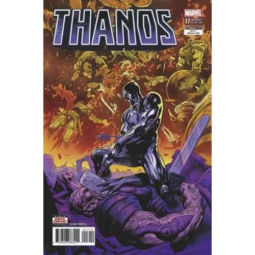 THANOS (2017) # 17 SECOND PRINTING SHAW VARIANT