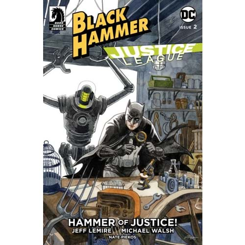 BLACK HAMMER JUSTICE LEAGUE # 2 COVER B THOMPSON