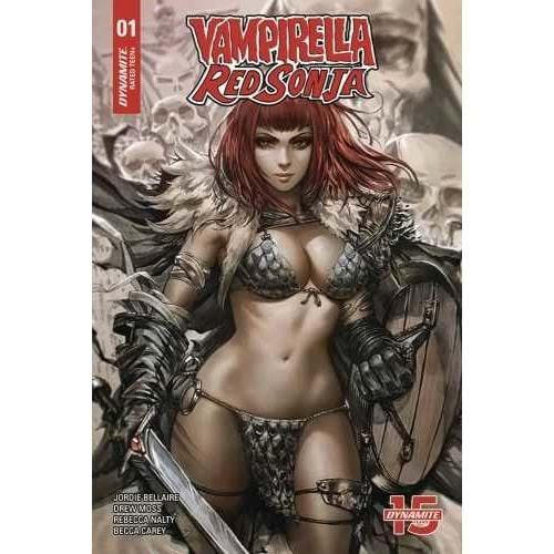 VAMPIRELLA RED SONJA # 1 1:15 CHEW FOC VARIANT