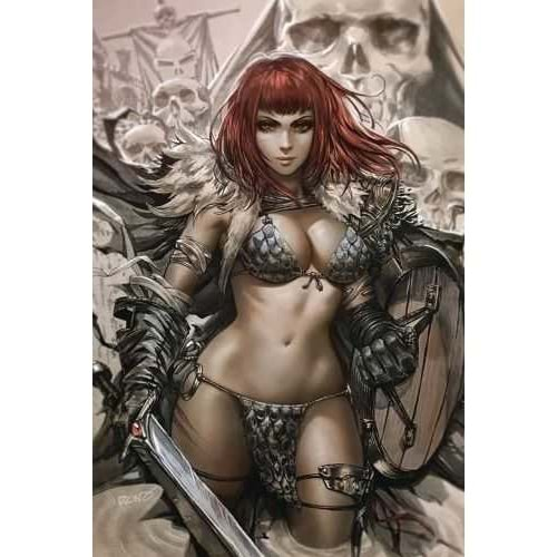 VAMPIRELLA RED SONJA # 1 1:25 CHEW FOC VIRGIN VARIANT