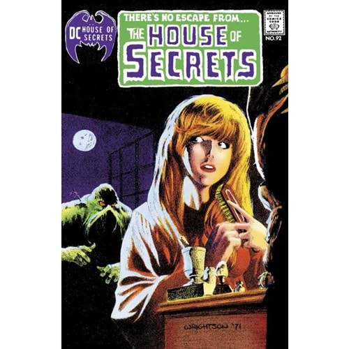 HOUSE OF SECRETS # 92 FACSIMILE EDITION COVER A BERNIE WRIGHTSON