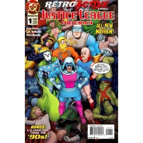 RETROACTIVE JUSTICE LEAGUE AMERICA 1990S # 1