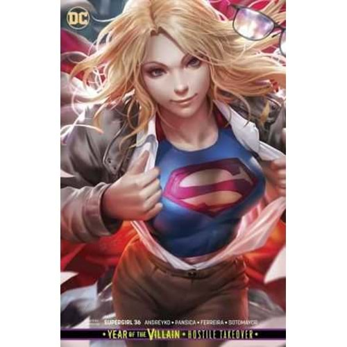 SUPERGIRL (2016) # 36 DERRICK CHEW CARD STOCK VARIANT