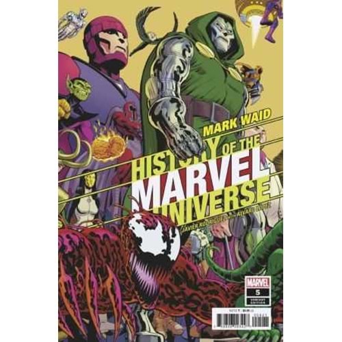 HISTORY OF THE MARVEL UNIVERSE (2019) # 5 RODRIGUEZ VARIANT