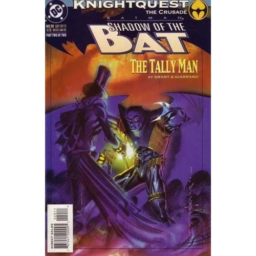 BATMAN SHADOW OF THE BAT # 20