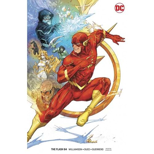 FLASH (2016) # 84 KENNETH ROCAFORT CARD STOCK VARIANT