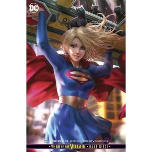 SUPERGIRL (2016) # 33 DERRICK CHEW CARD STOCK VARIANT RECALLED EDITION