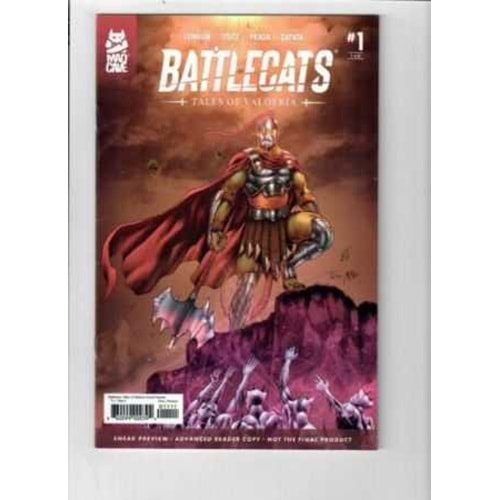 BATTLECATS TALES OF VALDERIA # 1 SNEAK PREVIEW