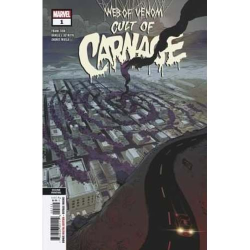 WEB OF VENOM CULT OF CARNAGE # 1 SECOND PRINTING BEYRUTH VARIANT