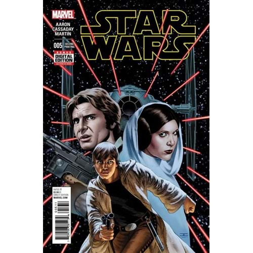 STAR WARS (2015) # 5 SECOND PRINTING