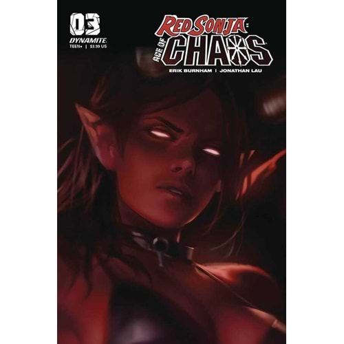 RED SONJA AGE OF CHAOS # 3 1:10 CHEW SNEAK PEEK VARIANT