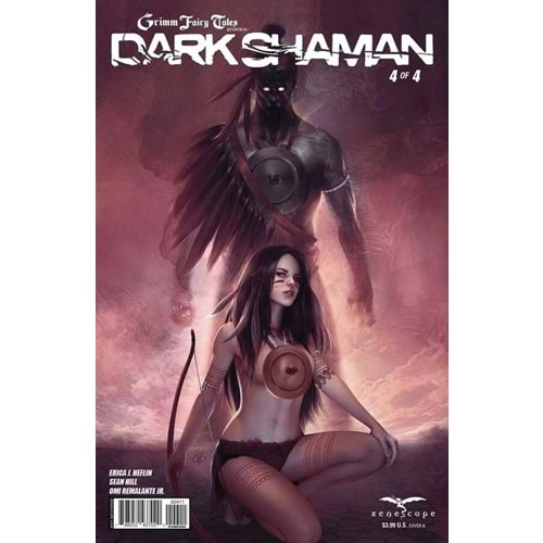 GRIMM FAIRY TALES PRESENTS DARK SHAMAN # 4 COVER A MEGURO