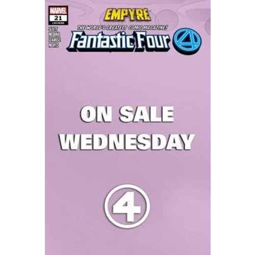 FANTASTIC FOUR (2018) # 21 WEDNESDAY VARIANT