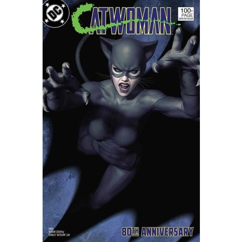 CATWOMAN 80TH ANNIVERSARY 100 PAGE SUPER SPECTACULAR # 1 1980S ARTGERM VARIANT