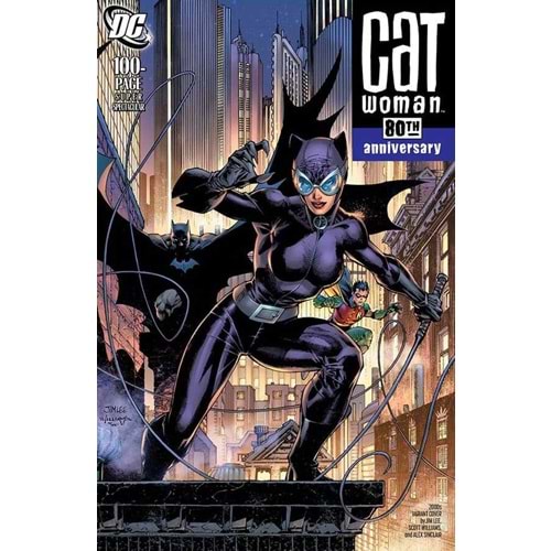 CATWOMAN 80TH ANNIVERSARY 100 PAGE SUPER SPECTACULAR # 1 2000S JIM LEE VARIANT