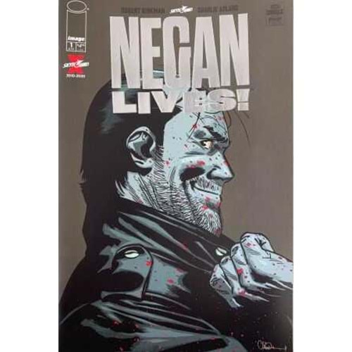 WALKING DEAD NEGAN LIVES # 1 SILVER FOIL VARIANT