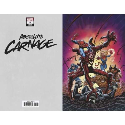 ABSOLUTE CARNAGE # 5 1:200 RON LIM VIRGIN VARIANT