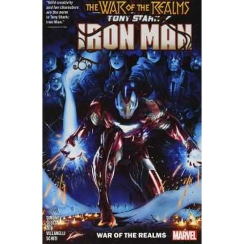 TONY STARK IRON MAN VOL 3 WAR OF THE REALMS TPB
