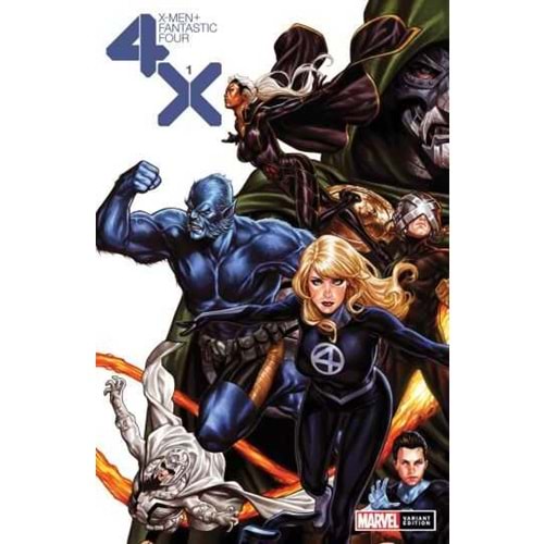 X-MEN FANTASTIC FOUR (2020) # 1 BROOKS CONNECTING VARIANT