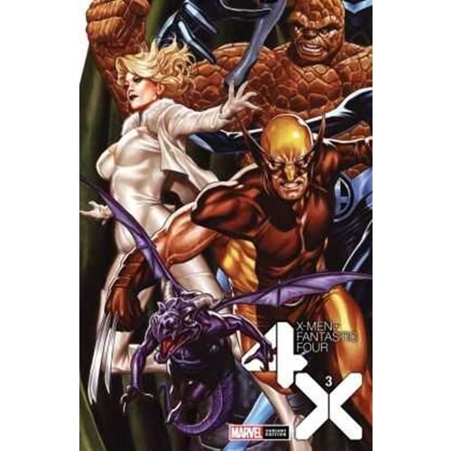 X-MEN FANTASTIC FOUR (2020) # 3 BROOKS CONNECTING VARIANT
