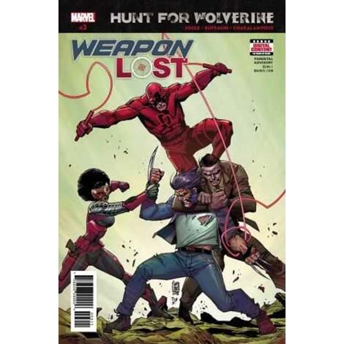 HUNT FOR WOLVERINE WEAPON LOST # 3