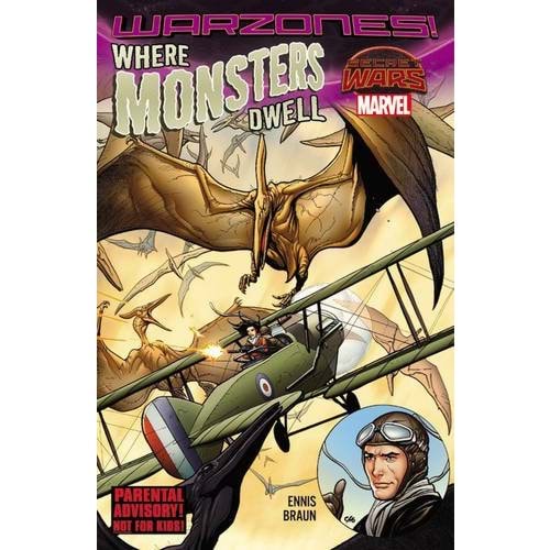 WHERE MONSTERS DWELL THE PHONTAM EAGLE FLIES THE SAVAGE SKIES WARZONES TPB