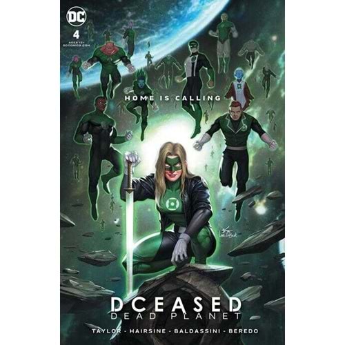 DCEASED DEAD PLANET # 4 COVER C INHYUK LEE MOVIE HOMAGE CARD STOCK VARIANT
