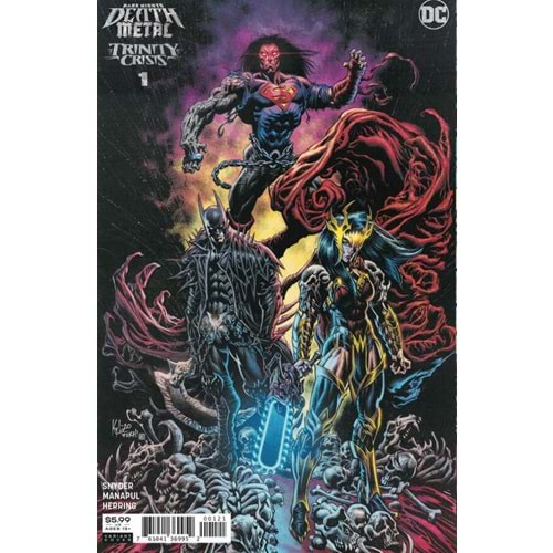 DARK NIGHTS DEATH METAL TRINITY CRISIS # 1 1:25 HOTZ VARIANT