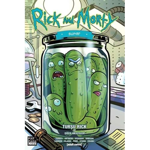 RICK AND MORTY SUNAR - TURŞU RICK VE DİĞER HİKAYELER 100 LİMİTLİ PARALEL EVREN EXCLUSIVE VARIANT