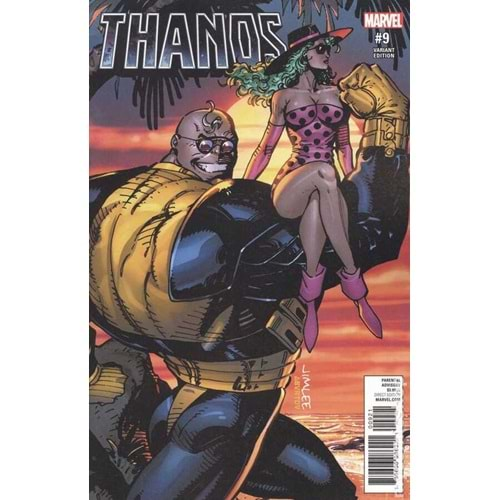 THANOS (2017) # 9 JIM LEE X-MEN CARD VARIANT