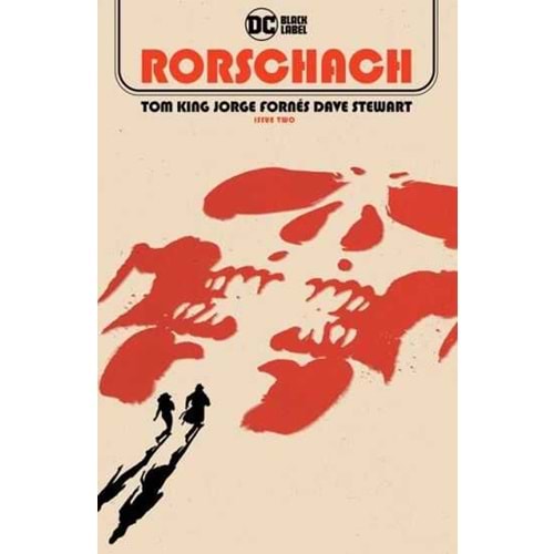 RORSCHACH # 2 (OF 12) COVER A JORGE FORNES