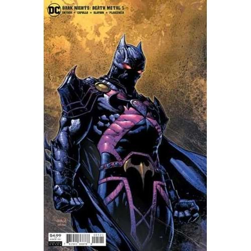 DARK NIGHTS DEATH METAL # 5 DAVID FINCH PITCH BLACK MARTIAN MANHUNTER VARIANT