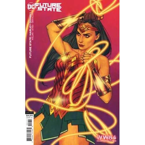 FUTURE STATE HARLEY QUINN # 1 (OF 2) COVER C WONDER WOMAN 1984 JENNY FRISON CARD STOCK VARIANT