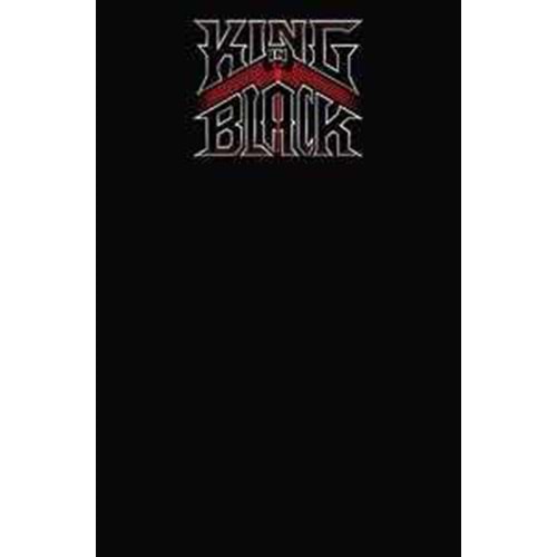 KING IN BLACK # 1 BLANK VARIANT