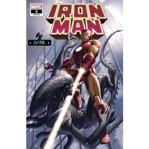 IRON MAN (2020) # 5 YOON MARVEL VS ALIEN VARIANT