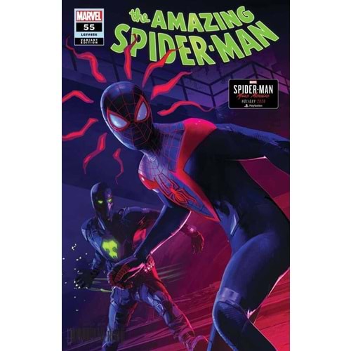 AMAZING SPIDER-MAN (2018) # 55 1:10 HORTON SPIDER-MAN MILES MORALES VARIANT