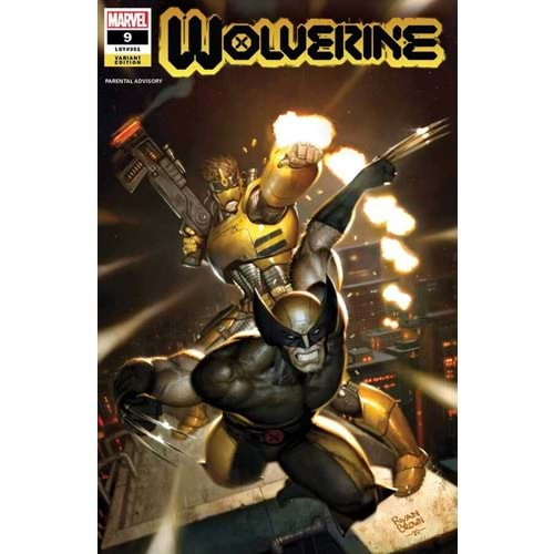 WOLVERINE (2020) # 9 1:25 RYAN BROWN VARIANT