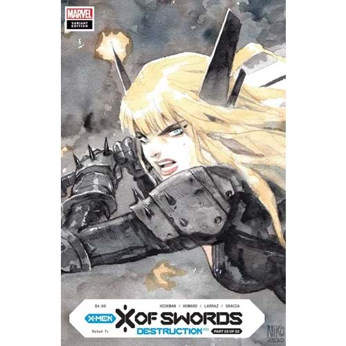 X OF SWORDS DESTRUCTION # 1 HENRICHON LCSD VARIANT