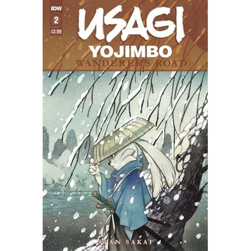 USAGI YOJIMBO WANDERERS ROAD # 2 (OF 6) PEACH MOMOKO COVER